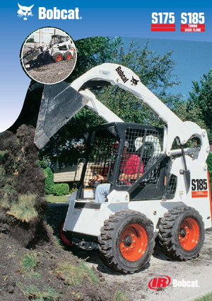 Smykem řízené nakladače Bobcat S 175
