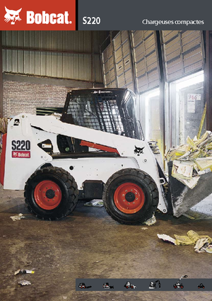 Smykem řízené nakladače Bobcat S 220