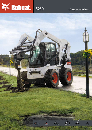 Smykem řízené nakladače Bobcat S 250
