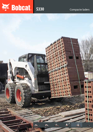 Smykem řízené nakladače Bobcat S 330