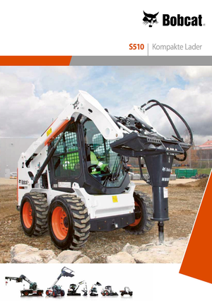 Smykem řízené nakladače Bobcat S510