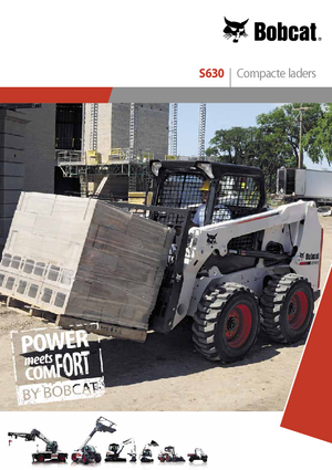 Smykem řízené nakladače Bobcat S630