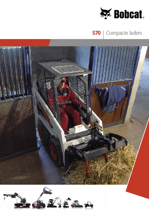 Smykem řízené nakladače Bobcat S70