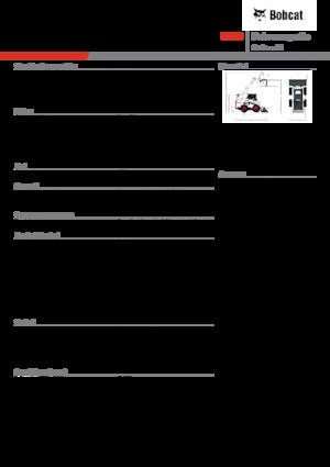 Smykem řízené nakladače Bobcat S850