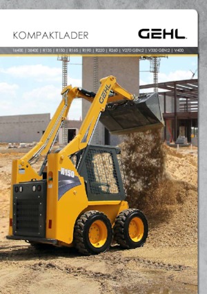 Smykem řízené nakladače Gehl R190