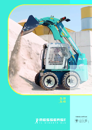 Smykem řízené nakladače Messersi SL35