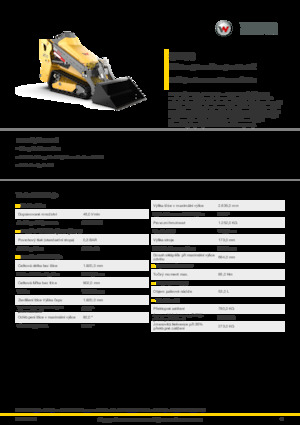 Smykem řízené nakladače Wacker Neuson SM60