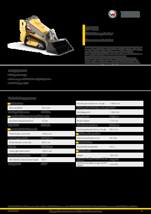 Smykem řízené nakladače Wacker Neuson SM60