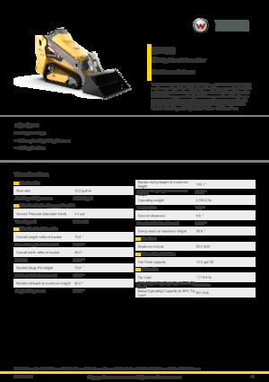 Smykem řízené nakladače Wacker Neuson SM60