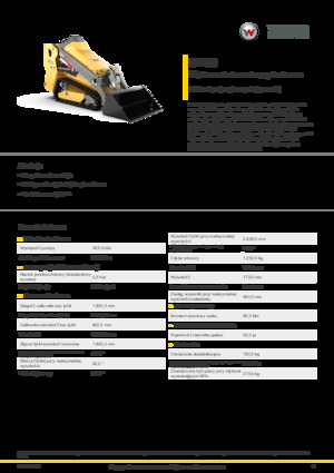 Smykem řízené nakladače Wacker Neuson SM60