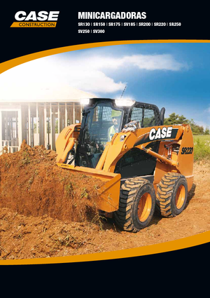 Smykem řízené nakladače Case SV 250