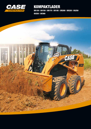 Smykem řízené nakladače Case SV 250