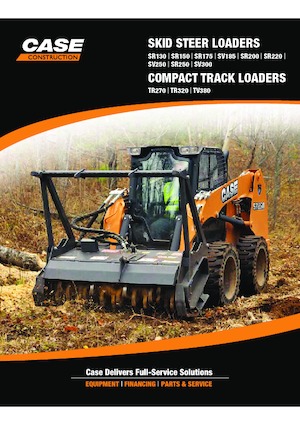 Smykem řízené nakladače Case SR200