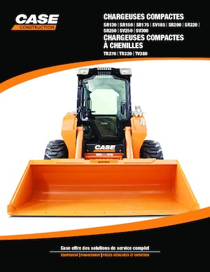 Smykem řízené nakladače Case SR200