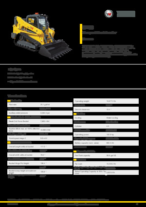 Smykem řízené nakladače Wacker Neuson ST50