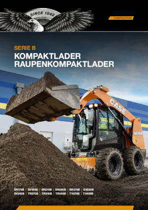 Smykem řízené nakladače Case SR210B