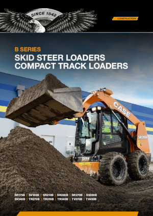 Smykem řízené nakladače Case SR210B