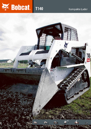 Smykem řízené nakladače Bobcat T 140 AHC