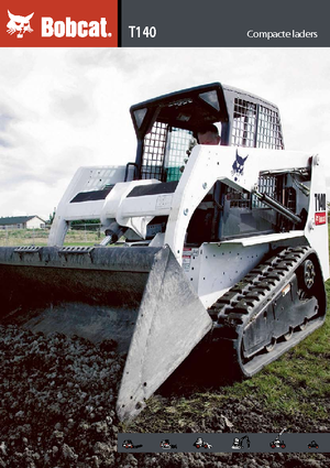 Smykem řízené nakladače Bobcat T 140