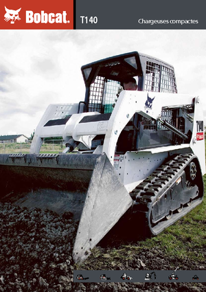 Smykem řízené nakladače Bobcat T 140