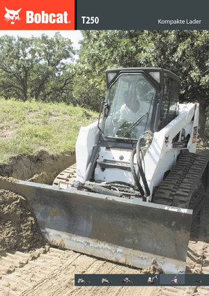Smykem řízené nakladače Bobcat T 250