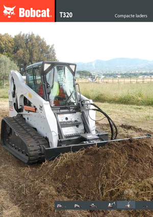 Smykem řízené nakladače Bobcat T 320