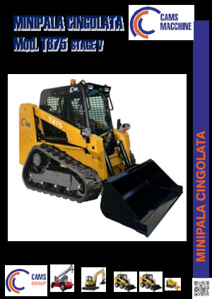 Smykem řízené nakladače Cams T875