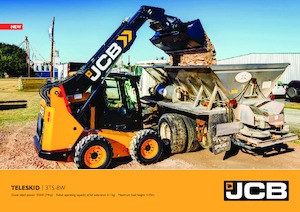 Smykem řízené nakladače JCB 3TS-8W