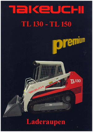 Smykem řízené nakladače Takeuchi TL 130
