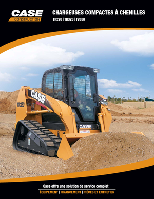 Smykem řízené nakladače Case TR 270