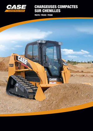 Smykem řízené nakladače Case TR 380