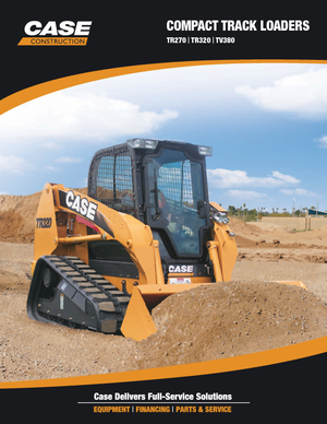 Smykem řízené nakladače Case TR 380