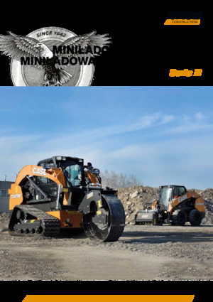 Smykem řízené nakladače Case TV370B