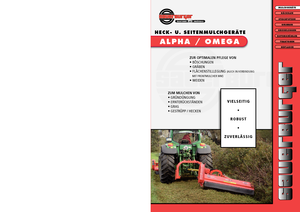 Svahové sekačky Sauerburger Omega 1600