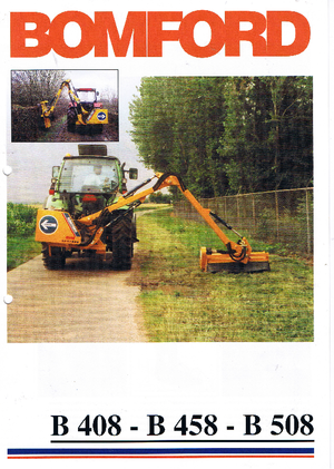 Svahové sekačky Bomford B 458