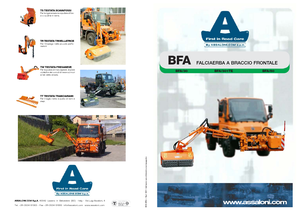 Svahové sekačky Assaloni BFA 30