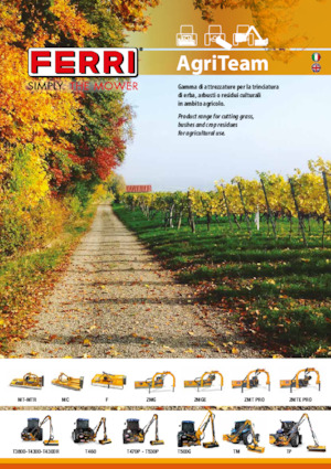 Svahové sekačky Ferri T 460 Smart