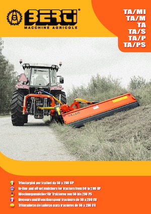 Svahové sekačky Berti TA/P 250