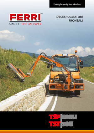 Svahové sekačky Ferri TSF 600U