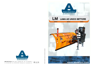 Sněžné pluhy Assaloni LM 32