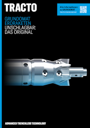 Zemní protlačovací rakety TRACTO-Technik Grundomat S 130