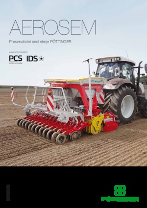 Secí stroje Pöttinger Aerosem 4002 ADD