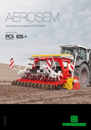 Secí stroje Pöttinger Aerosem 4002 ADD