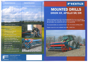 Secí stroje Fiona Apollo 4,0 SR