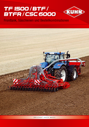 Secí stroje Kuhn BTF 452 36 SD QS