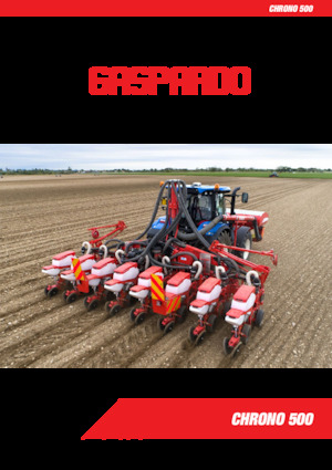 Secí stroje Gaspardo Chrono 500-512
