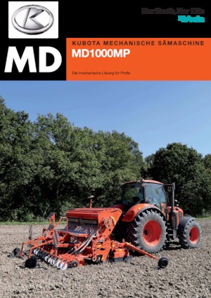 Secí stroje Kubota MD1400MP FGS