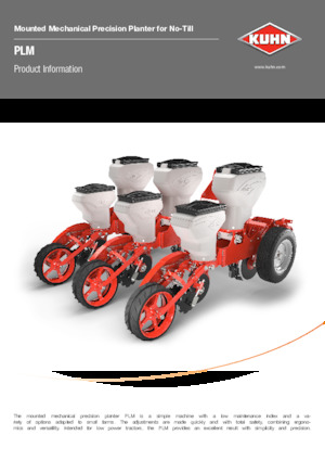 Secí stroje Kuhn PLM 4000