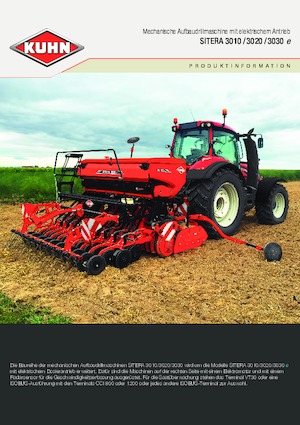 Secí stroje Kuhn Sitera 3020-24 M