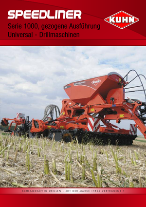 Secí stroje Kuhn Speedliner 4000-32